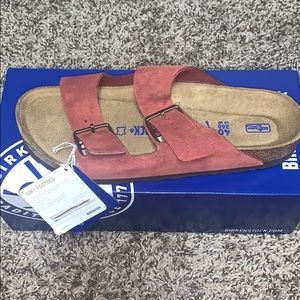 Suede Brand New Birkenstock sandals